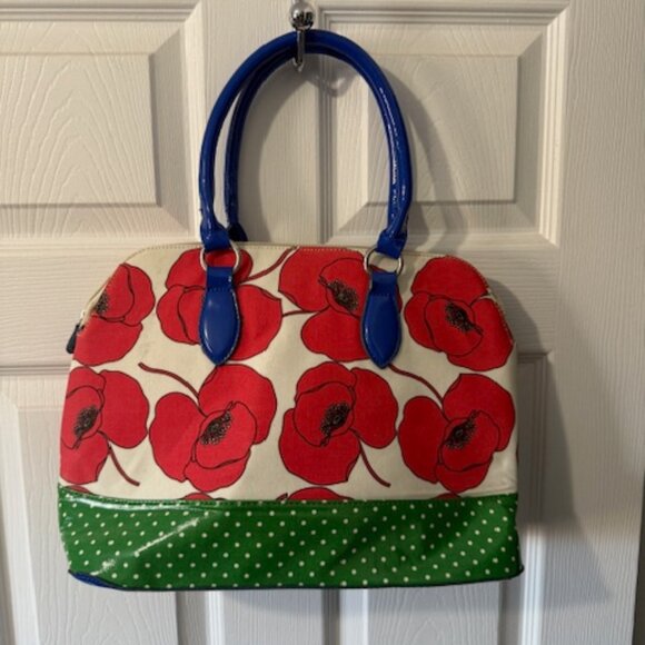 Poppies Flower Remembrance Tote Handbag Purse Novelty - Picture 5 of 8
